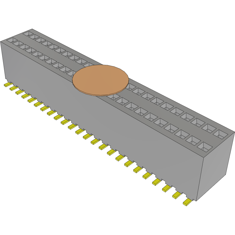 Samtec-RSM-124-02-S-D-K Steckverbinderleisten und Leiterplattenbuchsen Conn Socket Strip SKT 48 POS 1.27mm Solder ST Top Entry SMD Tube
