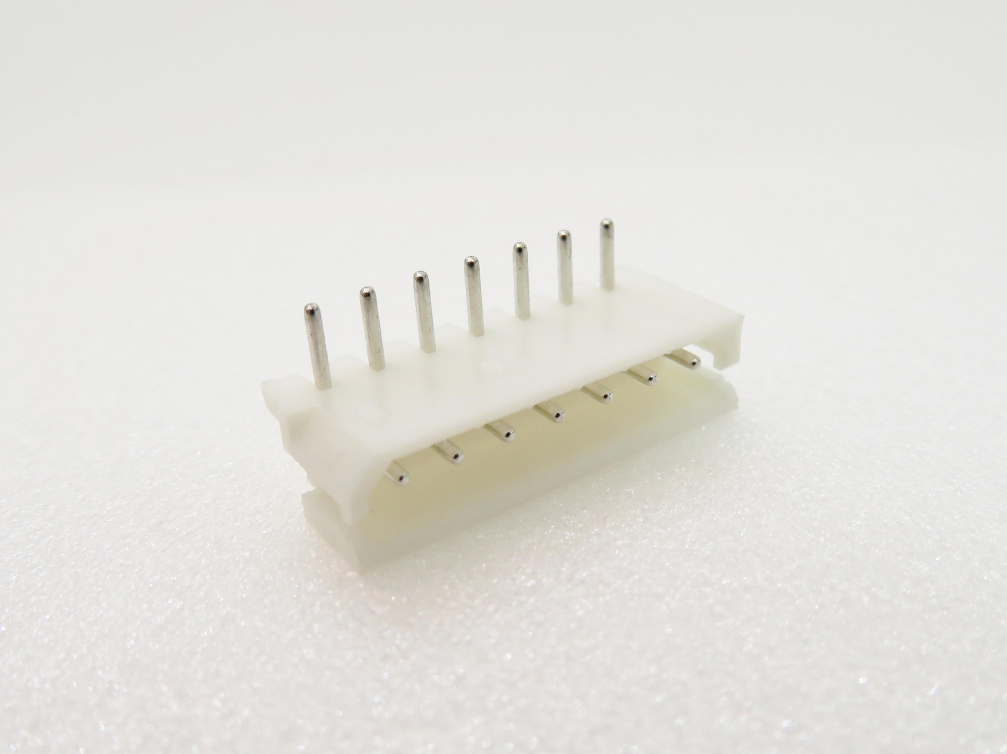 ADAM TECH-25SH-E-08-TR Steckverbinderleisten und Leiterplattenbuchsen Conn Shrouded Header (4 Sides) HDR 8 POS 2.5mm Solder RA Side Entry Thru-Hole