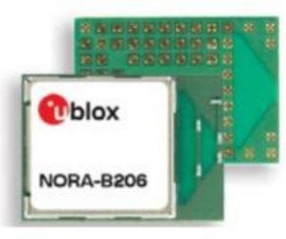 u-blox-NORA-B206-00B Combo Wireless Modules BT+ZigBee Module 2405MHz to 2480MHz 76-Pin