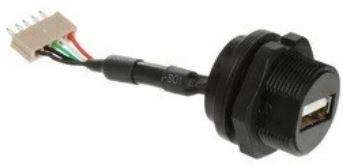 Assmann WSW components, Inc-A-USB-APFS Assemblaggio cavo Altro A-USB-APFS Assmann WSW components, Inc Cable Assembly 0.05m 24AWG/28AWG Wire to Board to USB Type A - Arrow.com