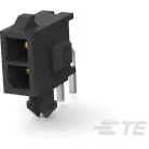 TE Connectivity-3-794619-2 Steckverbinderleisten und Leiterplattenbuchsen Conn Wire to Board HDR 2Power POS 3mm Solder RA Thru-Hole Tray