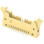 Conn Ejector Header HDR 16 POS 2.54mm Solder RA Side Entry Thru-Hole Carton