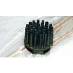 Heat Sink Passive BGA Pin Array Clip Cold-Forged Aluminum Black Anodized