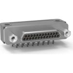 Conn Micro-D PIN 51 POS 0.635mm Solder RA Thru-Hole 51 Terminal 1 Port