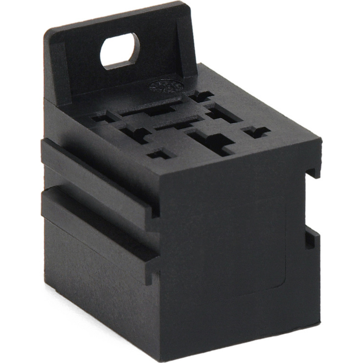 Littelfuse-99025 Relay Sockets Relay Sockets Glass Filled Polyamide Quick Connect 70A 24VDC Bracket Mount 1Pole