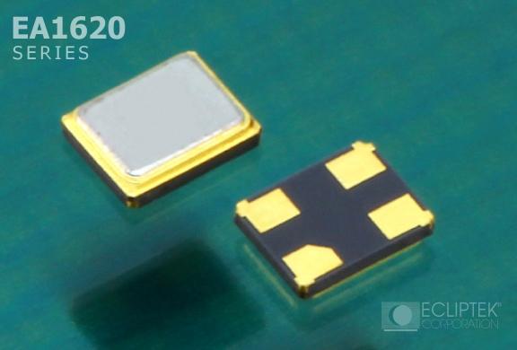 Abracon-EA1620HA08-16.000M Quarze Crystal Resonator 16MHz ±15ppm (Tol) ±30ppm (Stability) 8pF FUND 160Ohm 4-Pin CSMD Bulk