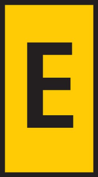 HellermannTyton-561-03054 Marcadores de cable Cable Markers Pre-Marked Snap On Polyamide 6/6 Yellow Box