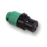 Conn Circular SKT 3 POS Crimp ST Cable Mount 3 Terminal 1 Port Bulk