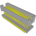 Conn Shrouded Header (4 Sides) HDR 80 POS 0.635mm Solder ST SMD Tube