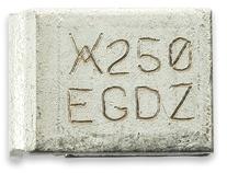 Littelfuse-ASMD250F-2 PTC, rückstellbare Sicherung PTC Resettable Fuse 1.97A(hold) 5A(trip) 16VDC 40A 1.2W 30s 0.035Ohm SMD Solder Pad 9.4 X 6.71 X 3mm T/R