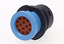 Molex-0845080001 Connecteur circulaire Conn Circular SKT 14 POS Crimp ST Jam Nut 14 Terminal 1 Port XRC™ Tray