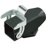 Surface Mount Housing 180° 3A Shell Size Powder Zinc Die Cast Single Lock Han®