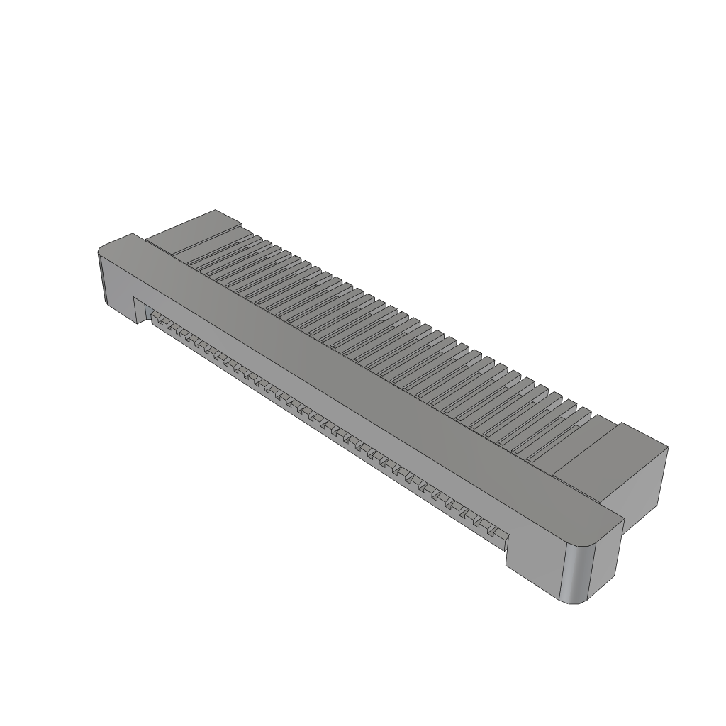 Samtec-ZF5S-30-01-T-WT-TR Steckverbinder, FFC-FPC Conn FFC Connector SKT 30 POS 0.5mm Solder RA SMD T/R