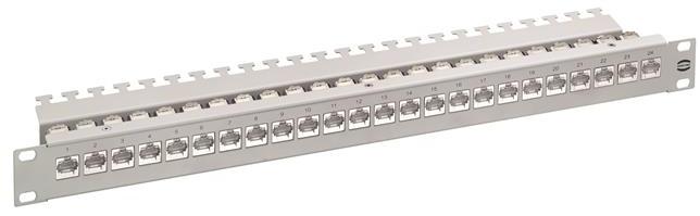 HARTING-20824050001 Accesorios del conector Connector Accessories Patch Panel Straight Steel