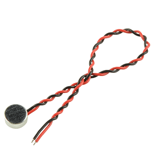 Same Sky (formerly CUI Devices)-CMC-6027-24L100 Mikrofone Mic Omni-Directional 2200Ohm -24dB 2VDC Round Wire Lead