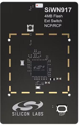 Silicon Labs-SIWX917-RB4346A Cartes et kits de développement RF/sans fil SIWN917M100LGTBA Combo Wireless Module Development Board