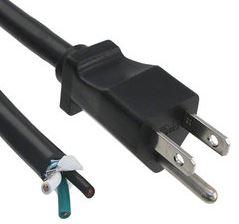 Assmann WSW components, Inc-AK500/16-OE-5-0.5 Cable Assembly AC Power Cable Assembly AC Power 0.5m NEMA 5-15P 3 POS M 16AWG