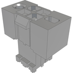 Conn Wire to Board HDR 4Power POS 4.19mm Solder ST Top Entry Thru-Hole Power Mate® Layer