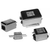 TE Connectivity-6609053-9 Starkstromleitungsfilter Power Line Filter 50Hz/60Hz 10A 250VAC Quick Connect Flange Mount