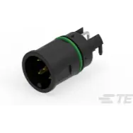 TE Connectivity-225242-E Connettore circolare Standard Circular Connectors, Board-to-Board, 5 Position, Sealable, Printed Circuit Board, Power and Signal, Board Mount, M12 Connector