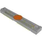 Conn High Speed Socket Strip SKT 80 POS 0.5mm Solder ST Top Entry SMD Q Strip® Tray