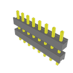 Conn Board Stacker HDR 8 POS 2.54mm Solder ST Top Entry Thru-Hole Bulk