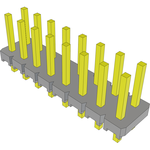 Conn Unshrouded Header HDR 16 POS 2.54mm Solder ST Top Entry Thru-Hole Bulk