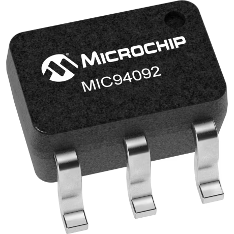 Microchip Technology-MIC94092YC6-TR Power Switches Power Switch Hi Side 1-OUT 1.2A 260mOhm 6-Pin SC-70 T/R