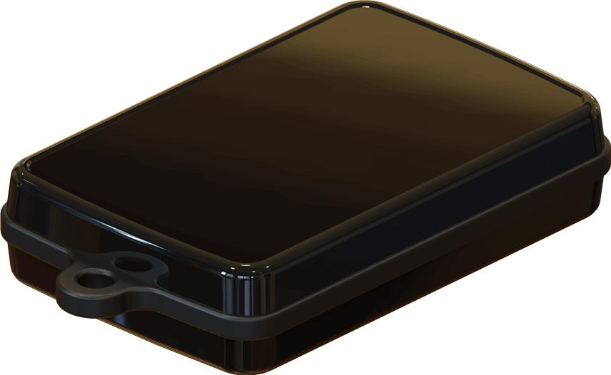 Serpac Electronic Enclosures-CXL64DBKABK Black Polycarbonate Waterproof Pendant Enclosure with Black Seal <h4><strong>CALIFORNIA PROPOSITION</strong> ⚠️<strong>65 WARNING</strong>⚠️</h4>