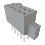 Conn Socket Strip SKT 10 POS 1.27mm Solder ST Thru-Hole Tube