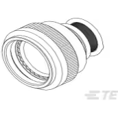 TE Connectivity-TXR40AC00-1207AI Schrumpfbalgenadapter Shrink Boot Adapters 180° 13 Shell Size Electroless Nickel Aluminum Alloy