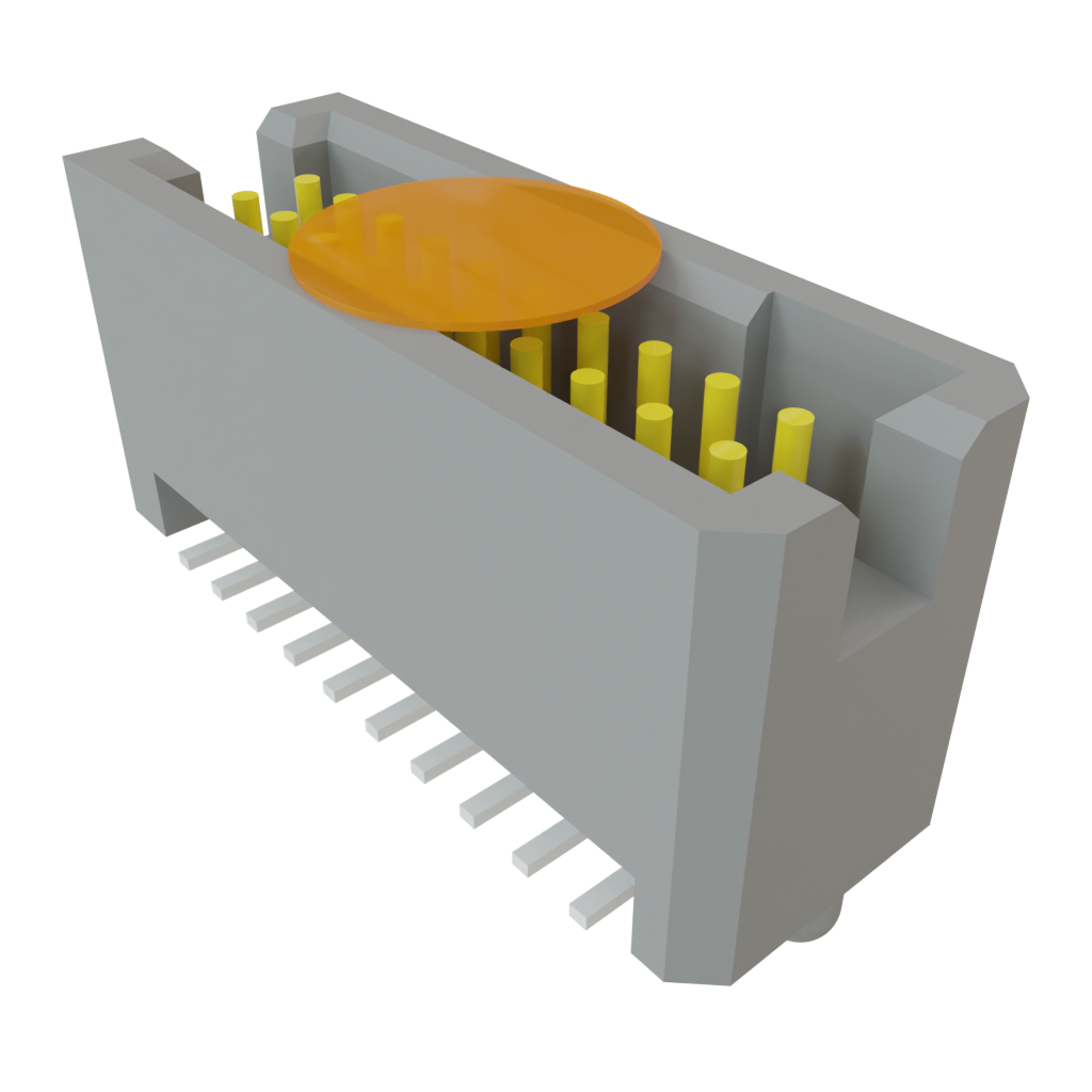 Samtec-TFM-110-12-S-D-A-K-TR Steckverbinderleisten und Leiterplattenbuchsen Conn Shrouded Header (4 Sides) HDR 20 POS 1.27mm Solder ST Top Entry SMD TIGER EYE™ T/R