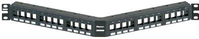 Panduit-NKPPA24FMY Connector Accessories Connector Accessories Modular Patch Panel Black