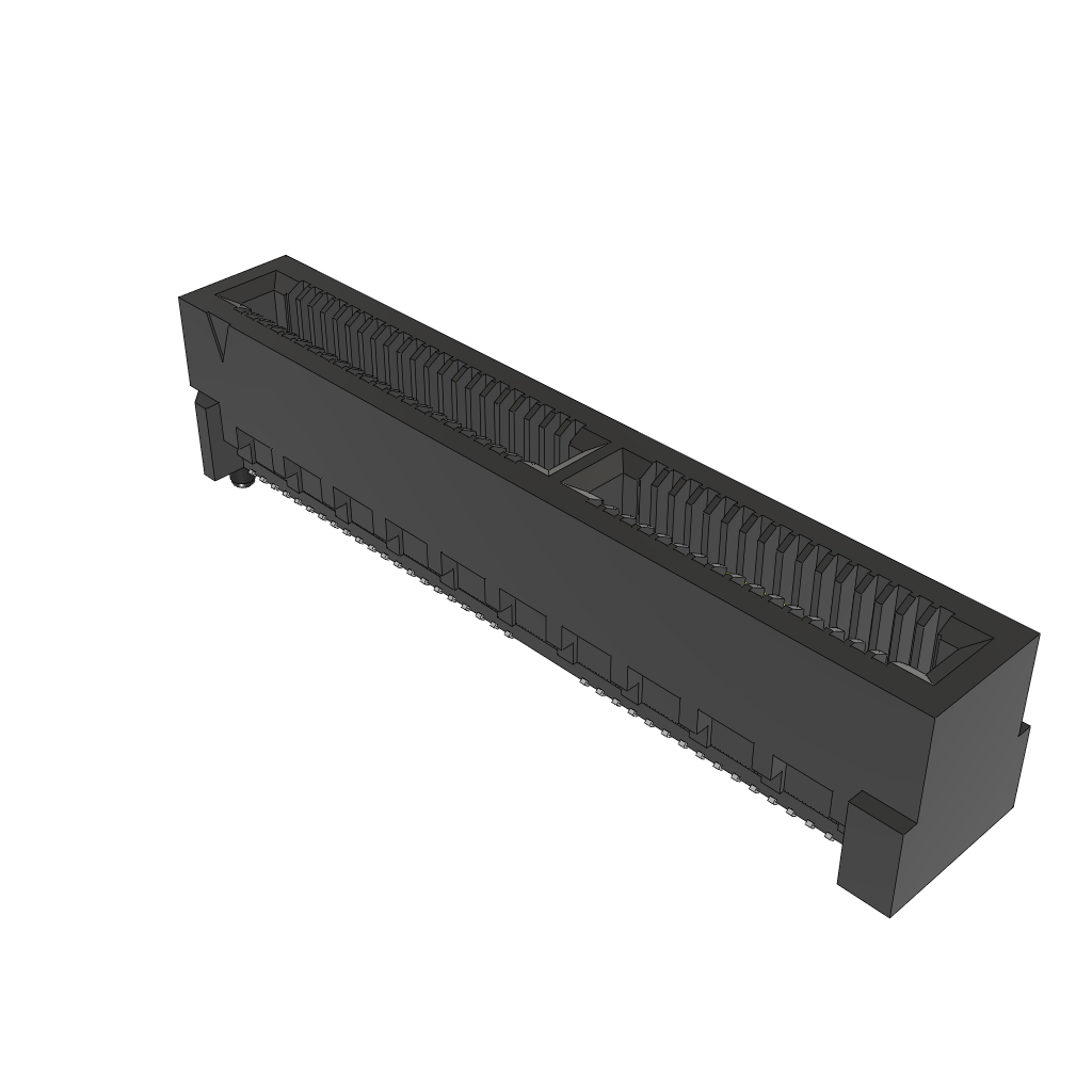 Samtec-HSEC8-137-01-S-DV-A Conector de borde de tarjeta Conn Card Edge SKT 74 POS 0.8mm Solder ST SMD EDGE RATE™ Tray