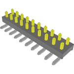 Conn Socket Strip SKT 20 POS 2mm Solder ST Top Entry SMD TIGER EYE™ Tube