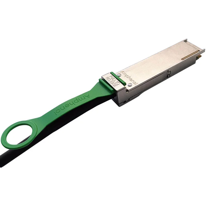 Amphenol Communications Solutions-NDAAFF-0008 Andere Kabelbaugruppen Cable Assembly Patch Cord 3.5m 30AWG QSFP+ to QSFP+ M-M Bag