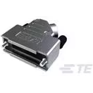 TE Connectivity-3-2198618-7 Backshells Backshell/Cable Clamp 45° 4 Shell Size Nickel Acrylonitrile Butadiene Styrene