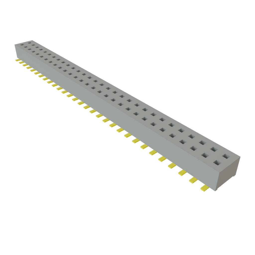 Samtec-CLP-130-02-G-D Steckverbinderleisten und Leiterplattenbuchsen Conn Socket Strip SKT 60 POS 1.27mm Solder ST Top Entry SMD TIGER CLAW™ Tube
