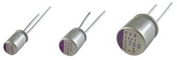 Panasonic Industry-16SEPC100MW Capacitor Aluminum Polymer Cap Aluminum Polymer 100uF 16VDC 20%( 6.3 X 9mm) Radial 2.5mm 0.01 Ohm 4.68A 5000h 105°C Bag