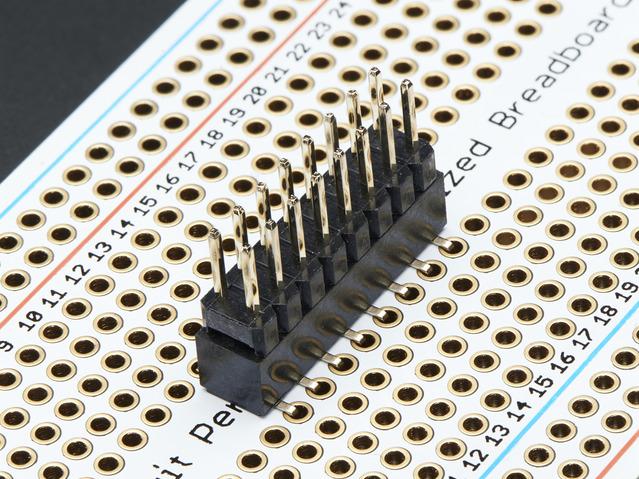 Adafruit Industries-2104 Steckverbinderleisten und Leiterplattenbuchsen IDC Breakout Helper - 2x8 (16 pin)
