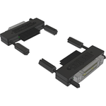 Cable Assembly Coax Micro Ribbon 0.3m 38AWG Micro High Speed Terminal to Micro High Speed Socket F-M Q STRIP® Bag