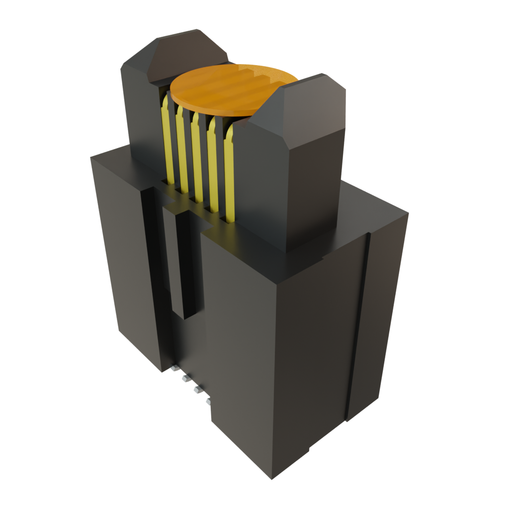 Samtec-ERM8-005-09.0-S-DV-K-TR Connector Headers and PCB Receptacles Conn Micro High Speed Terminal Strip HDR 10 POS 0.8mm Solder ST SMD T/R