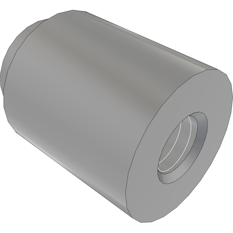 Samtec-SO-0690-01-02-02-N Standoffs Standoff Round Swage F/F M3 X 0.5-THD Stainless Steel 303