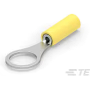 TE Connectivity-2-324075-1 Steckverbinderanschlüsse Ring Tongue Terminal 22-26AWG Copper Yellow 18.8mm Tin T/R