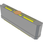 Conn Micro High Speed Terminal Strip HDR 114 POS 0.635mm Solder ST Top Entry SMD T/R