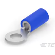 TE Connectivity-2-328527-1 Steckverbinderanschlüsse Ring Tongue Terminal 14-16AWG Copper Blue 20.96mm Tin T/R