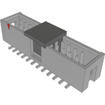 Conn Shrouded Header (4 Sides) HDR 24 POS 2.54mm Solder ST Top Entry Thru-Hole T/R