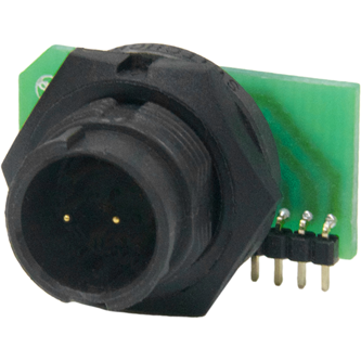 Switchcraft-EN3P2MRAPCBW Steckverbinder, rund Conn Circular PIN 2 POS Solder RA Thru-Hole 2 Terminal 1 Port