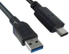 Qualtek Electronics-3023039-01M Cable Assembly USB Cable Assembly USB 1m USB 3.1 Type A to USB 3.1 Type C 9 to 12 POS PL-PL 19AWG