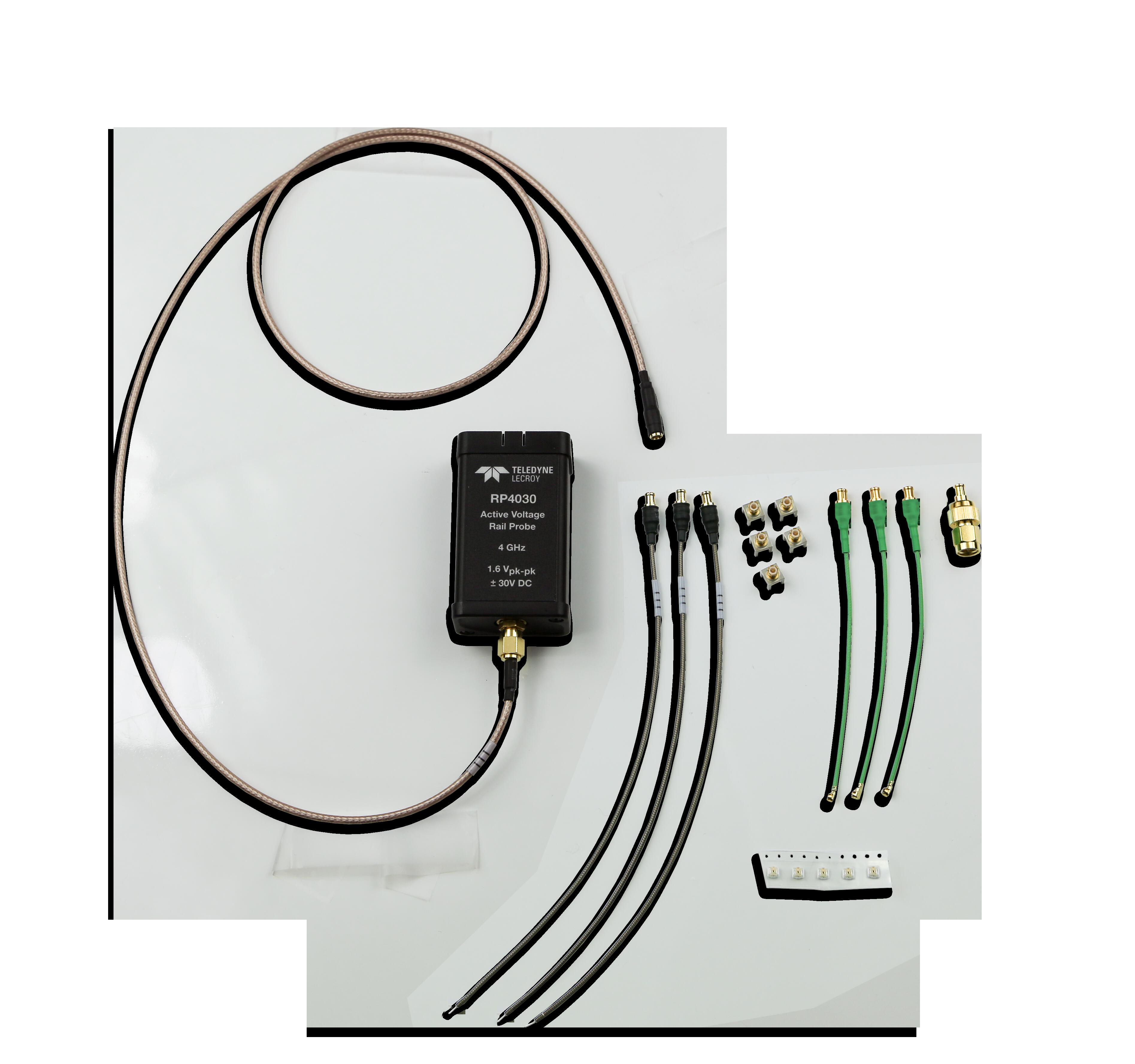 Teledyne LeCroy-RP4030 Test and Measurement Accessories Power/Voltage Rail Probe.4 GHz bandwidth, 1.2x attenuation, +/-30V offset, +/-800mV